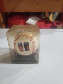 Photoball Ken Griffey Jr & Ken Griffey Sr