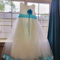 Flower Girl/ Communion Dress Girls Size 13/14