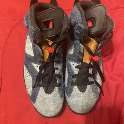 Air Jordan 6 Retro “Washed Denim” – Size 11– Great Condition