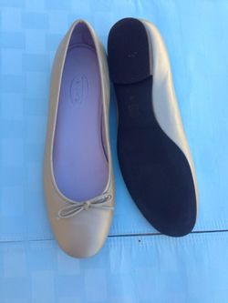 Talbots leather ballerina flats size 8