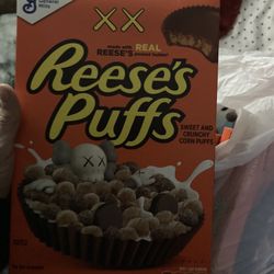 Kaws Cereal Reese Puffs 