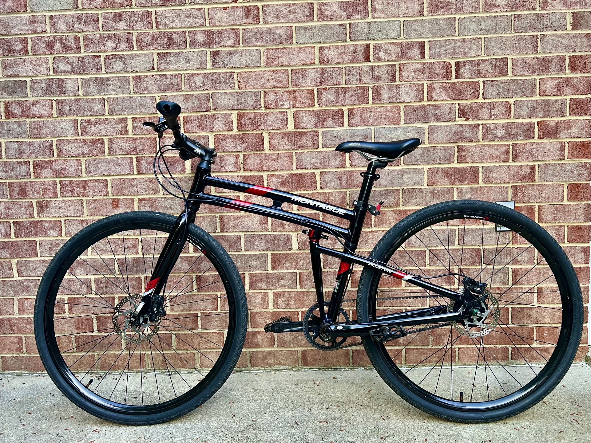 Montague Allston Folding Bike Shimano Alpine 11 Gear Belt Drive Medium