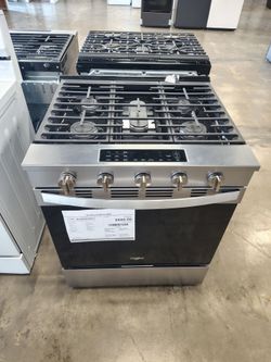Whirlpool 30inch GAS Smart Range with Air Cooking Technology