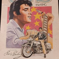 Vintage Elvis Tin 15$