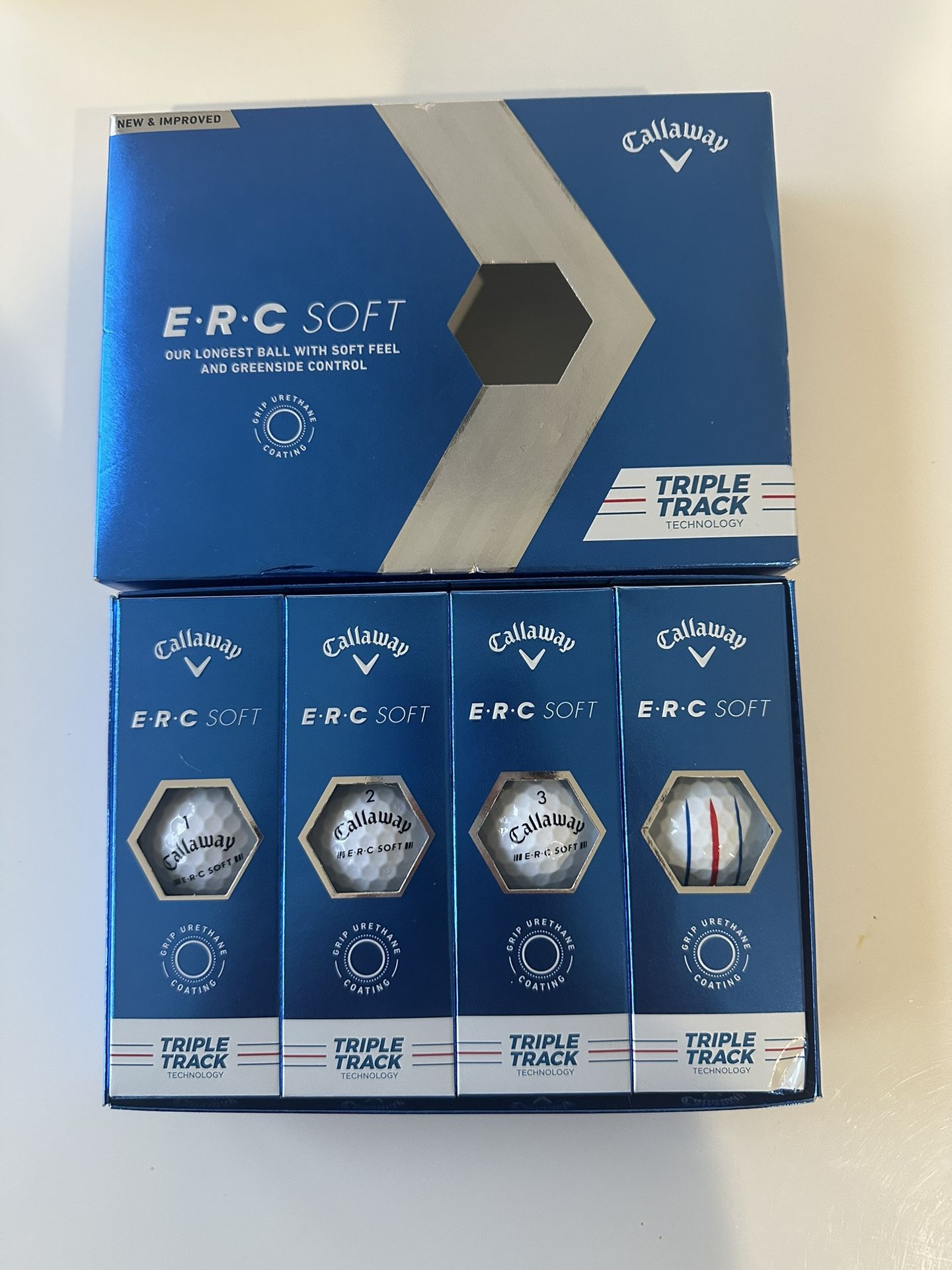 Callaway E.R.C Soft Triple Track Golf Balls