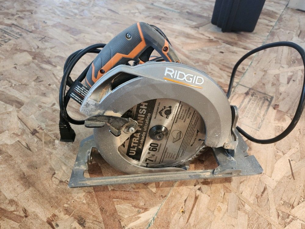 Ridgid Corded Circular Saw