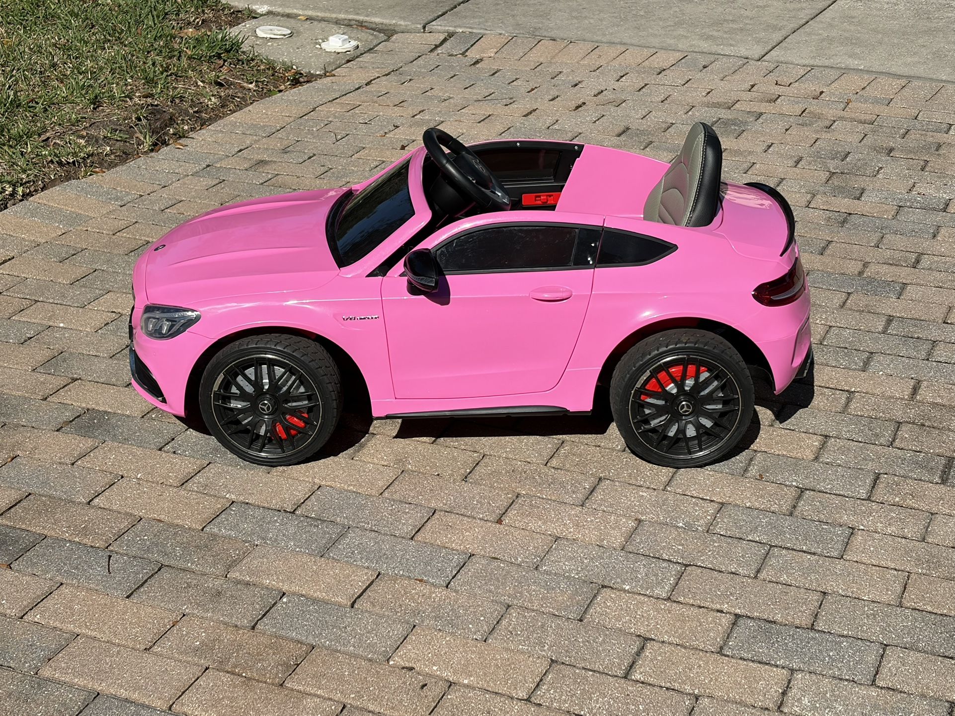 Mercedes C63 AMG 24v Kids Ride on car With R/c Parental Remote