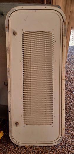 RV Generator Exterior Door