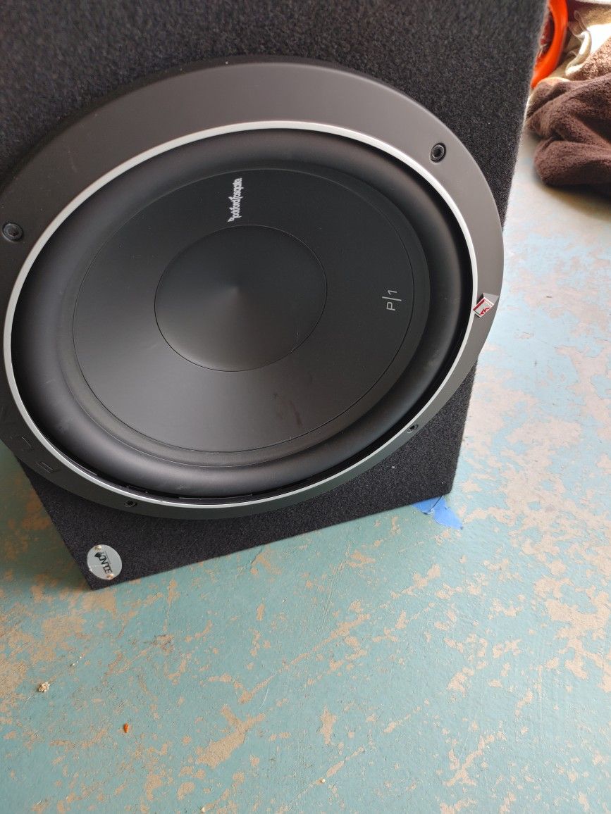 Rockford P1 Sub W Box