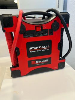 Jump start. Semi And big trucks Goodall 10,000A