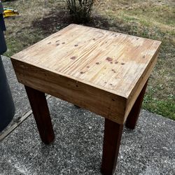 Homemade Butcher Block