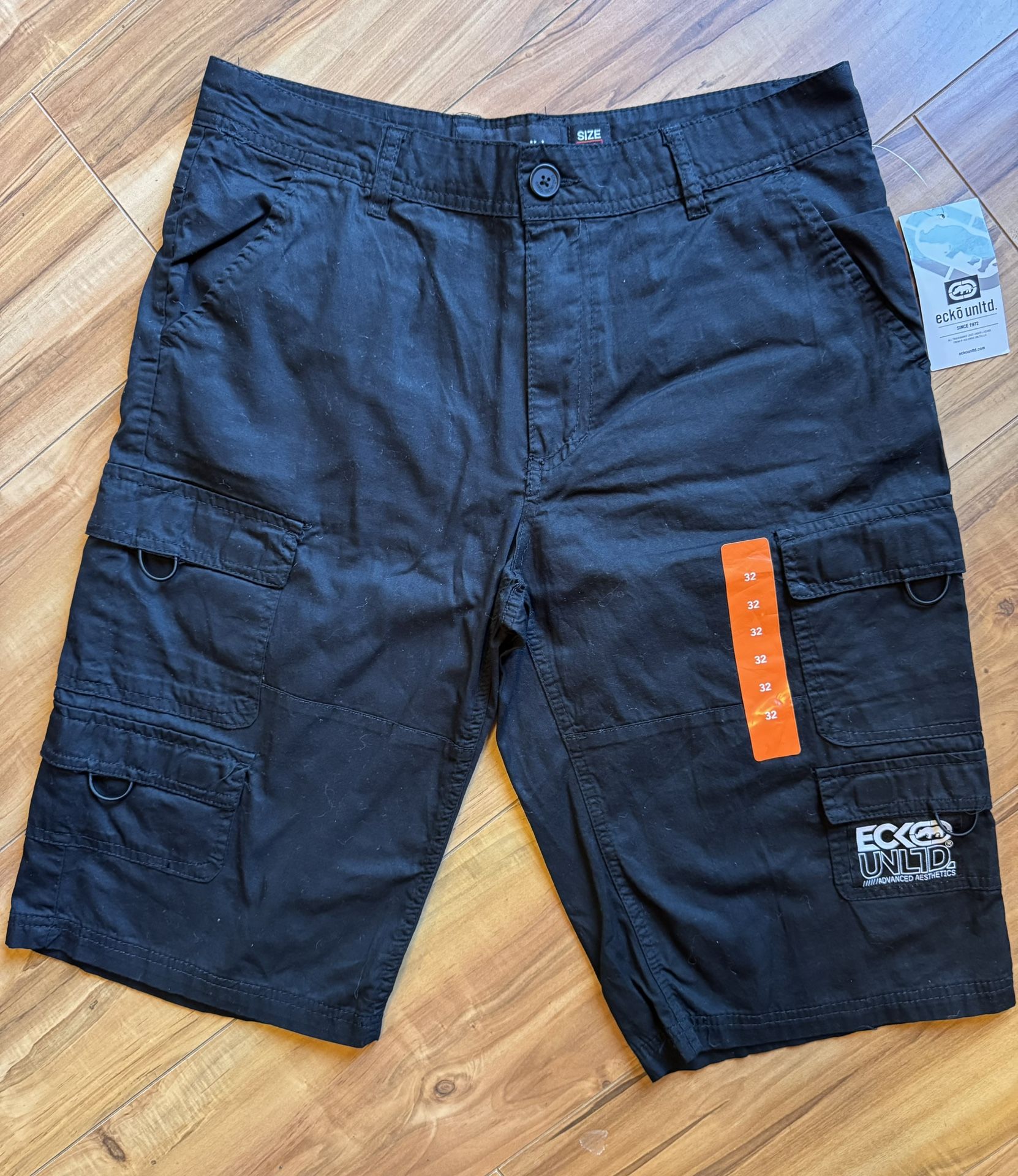 Ecko UNLTD Mens Shorts Size 32 Cargo Cotton Advanced Aesthetics NEW