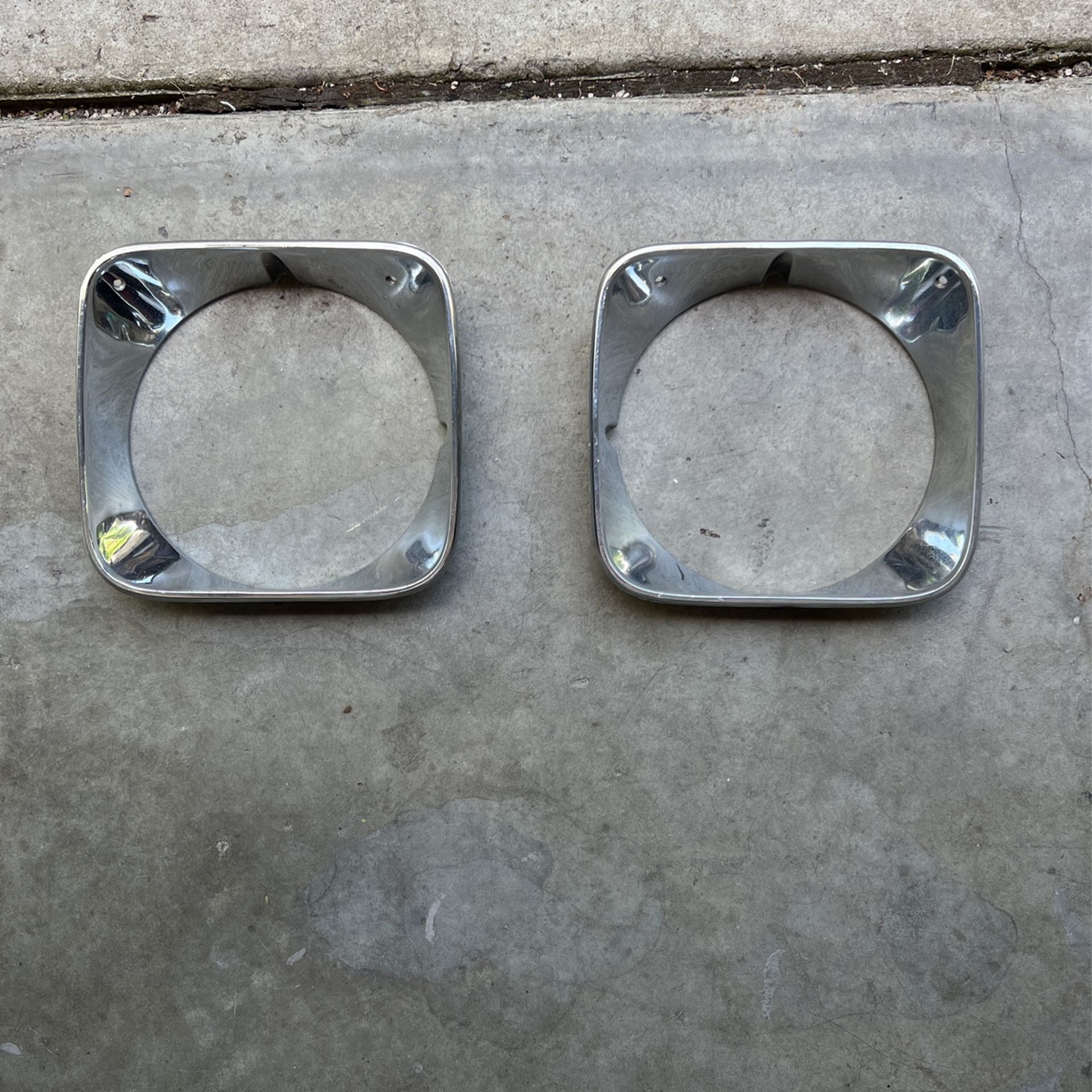 1972 Monte Carlo Two Front Headlight Bezel