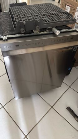 LG dishwasher. Broken but can maybe work