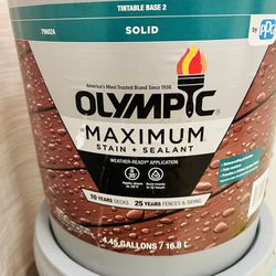 Olympic Maximum Stain + Sealant 5 Gallons 
