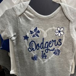 Dodgers 3 Pc Infant Set
