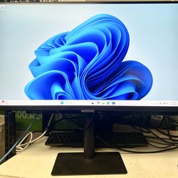 2021 Samsung S27A800UJN 27” 4K HDR IPS LED Monitor HDMI/USB-C/DisplayPort-Black Adjustable