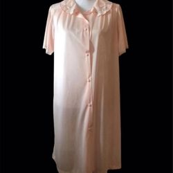 Vintage Deena Lightweight Embroidered Summer Robe