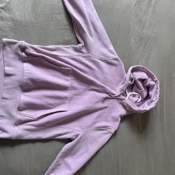 Plain Pink Champion Hoodie