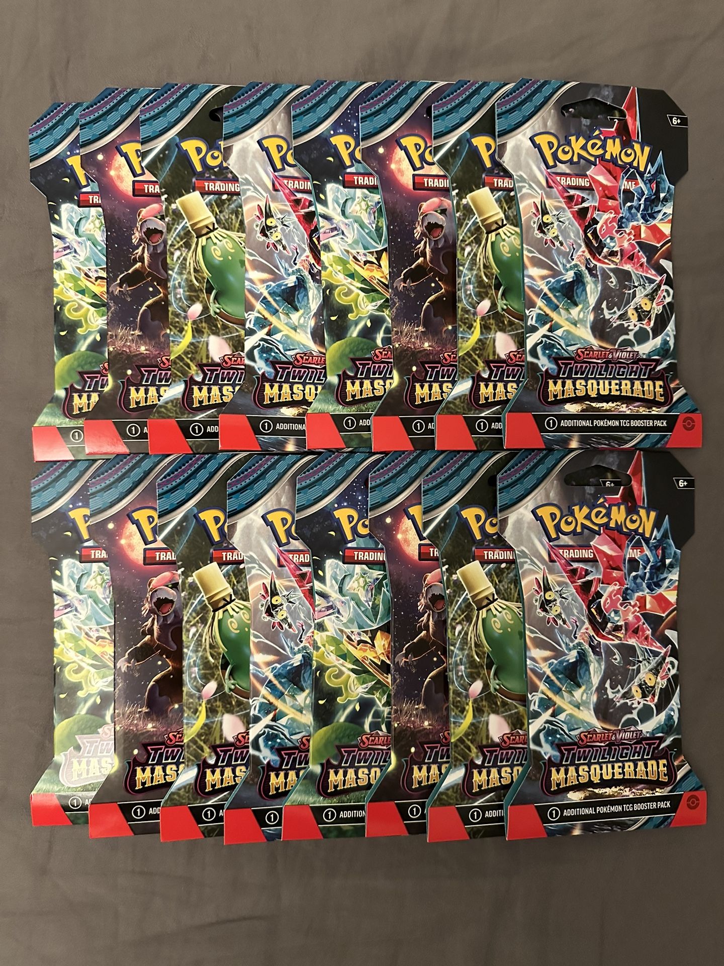 Pokemon Trading Card Game Twilight Masquerade Sleeved Booster Packs