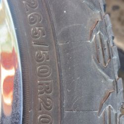A/T Tires 265/50/20