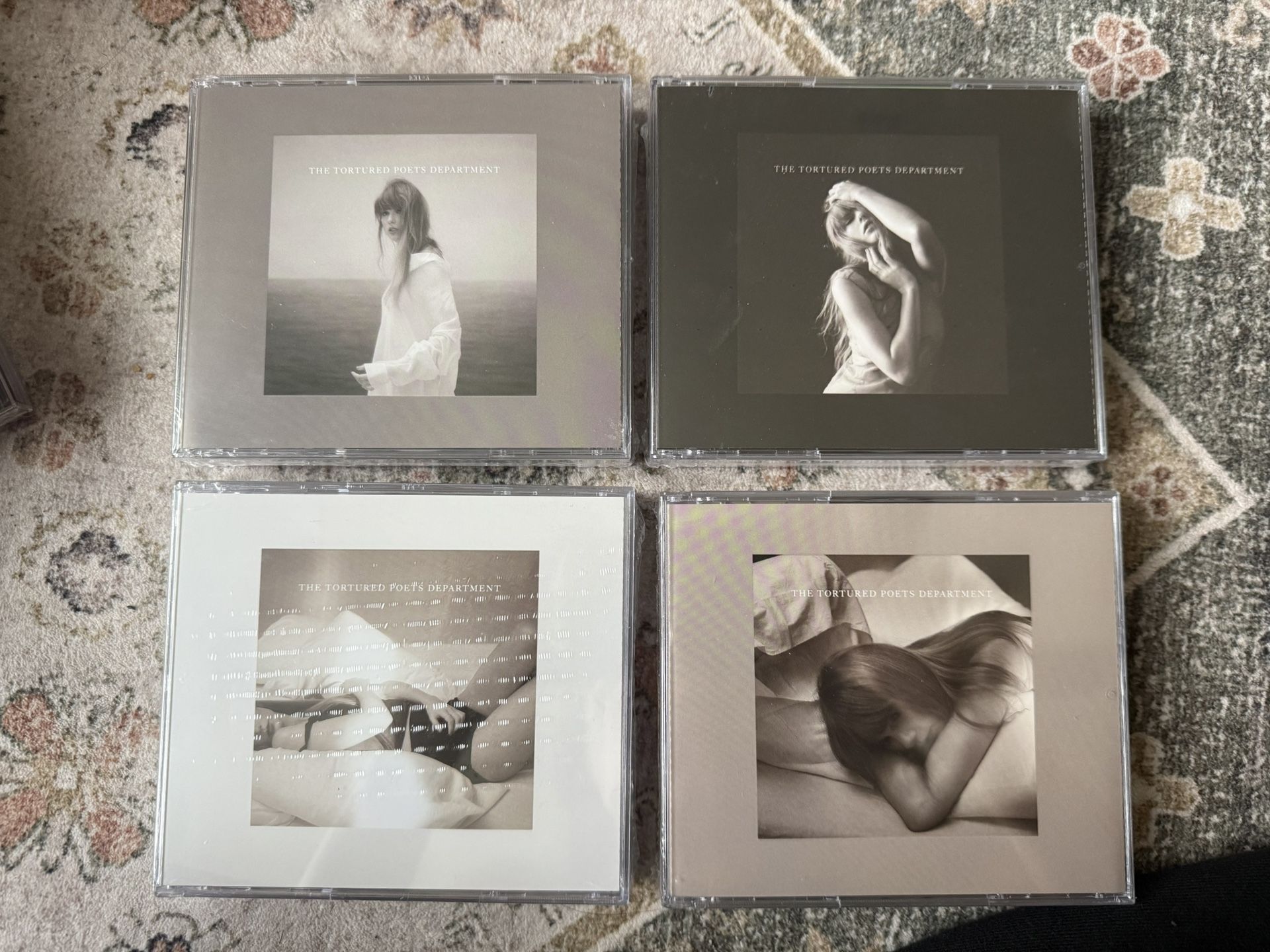 Taylor Swift TTPD Collectors CDs(All 4 variants)