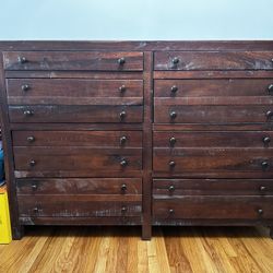Large Wood Dresser