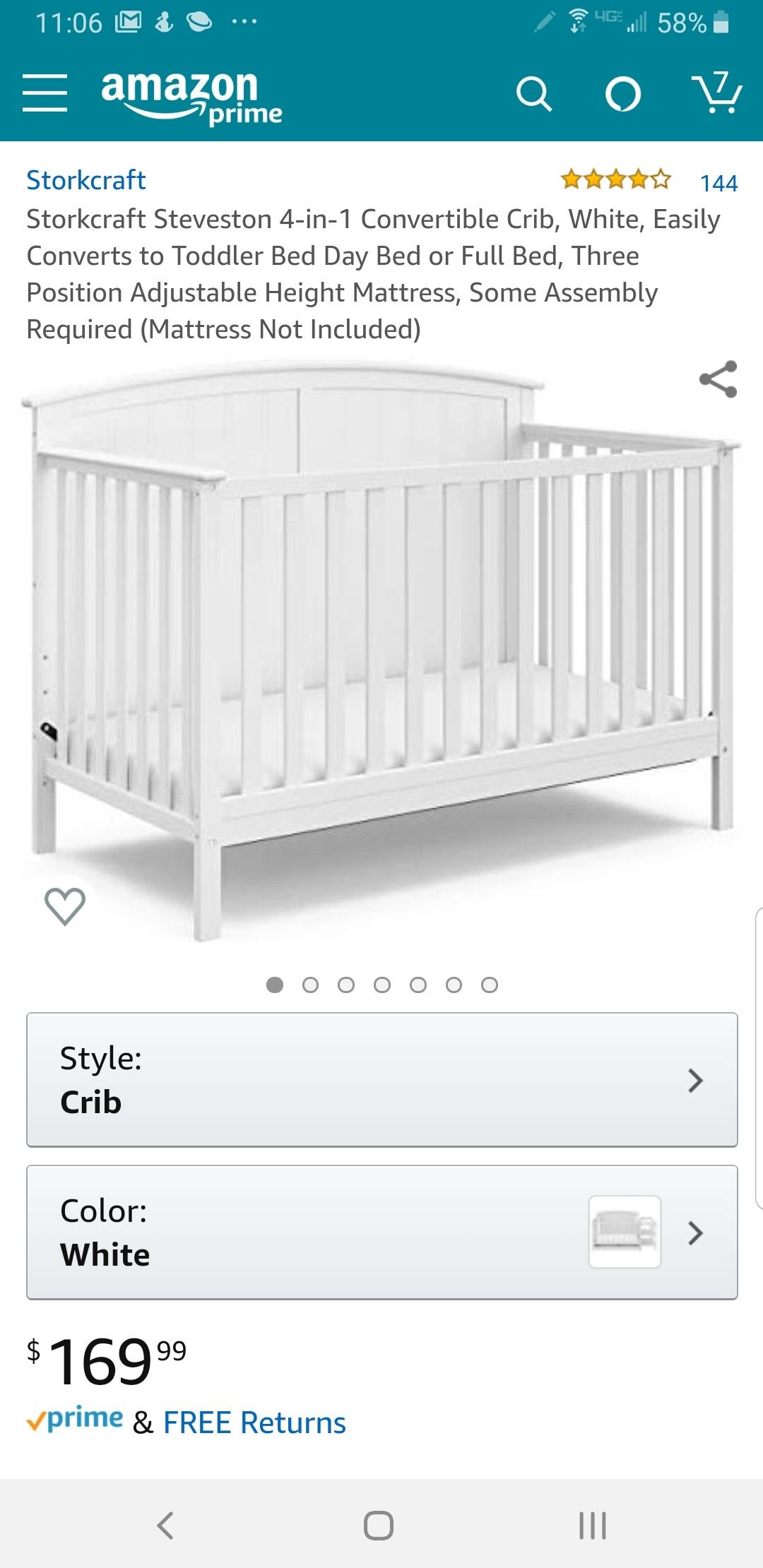 baby crib