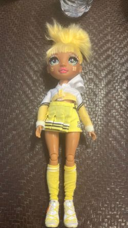 Rainbow High Sunny Madison Doll With Cheerleader Outfit Shoes Socks