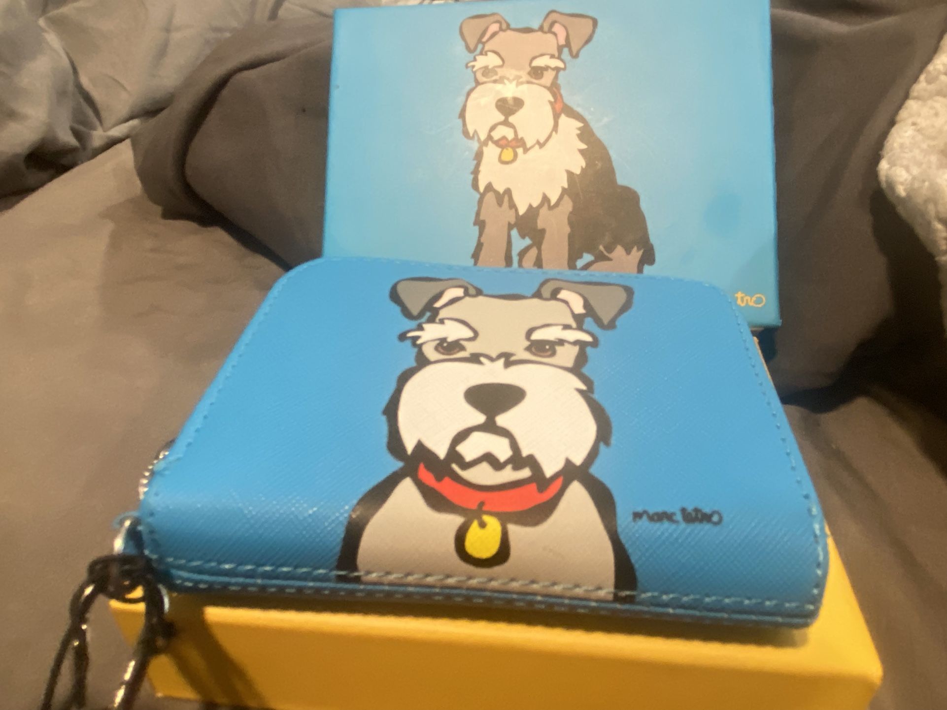 Marc Tetro Schnauzer Wristlet Wallet