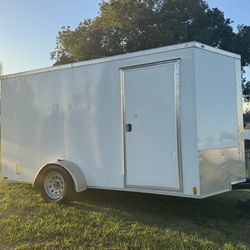 2022 Enclosed Trailer 6x12 with Documentation   Pick up Kissimmee   Price is firm