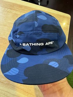 BAPE Camo Jet Cap Blue