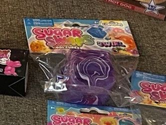 Sugar Swaps Swirl Purple Squishy