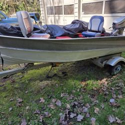 14 Ft. Valco Boat W/ Trailer 