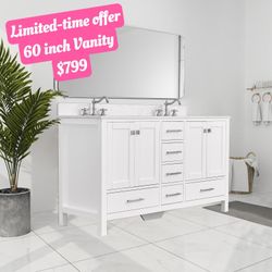 60 inch vanity