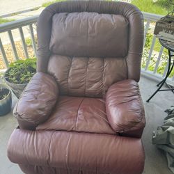 Free Leather Recliner
