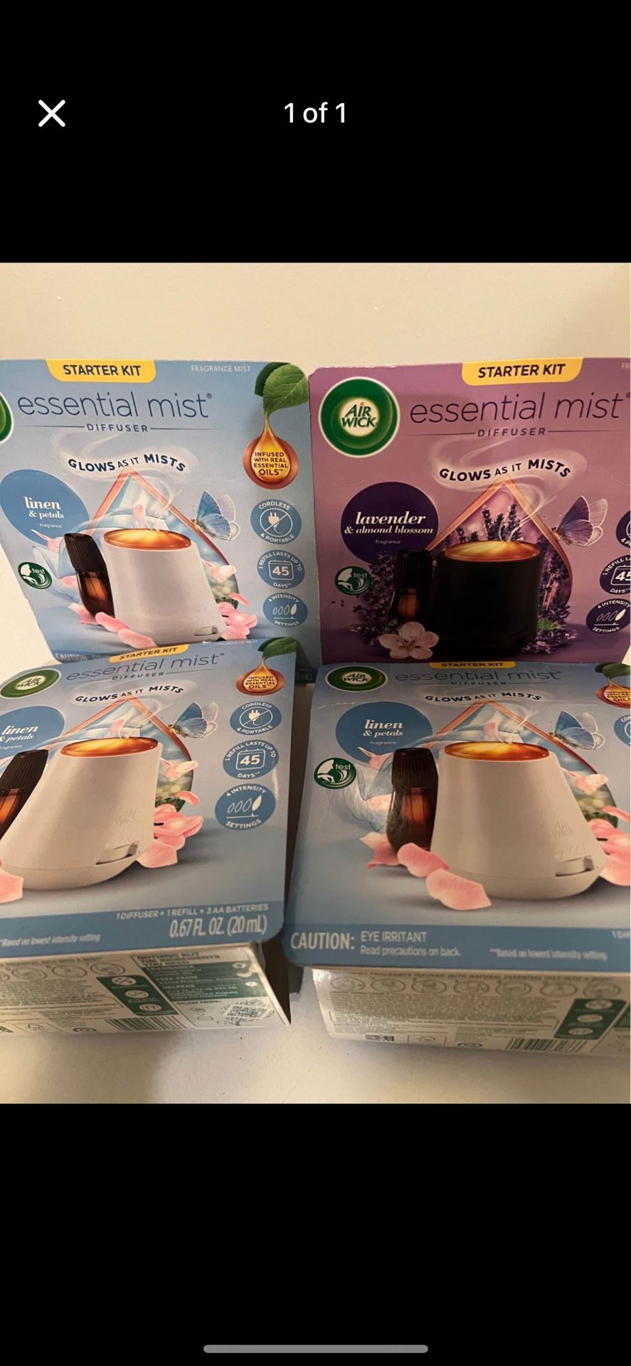 Airwick Essential Mist $6 Each