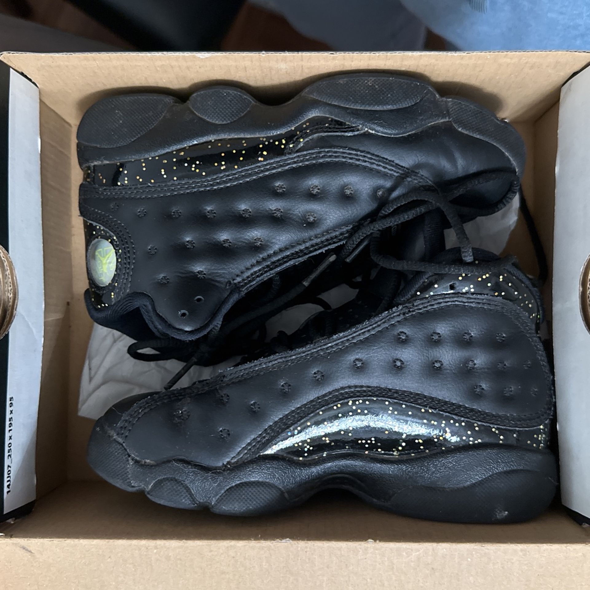 Air Jordan 13 GS Black Metallic Gold DC9443-007