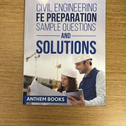 Civil Engineering FE Preparation Sample Questions And Solutions 