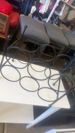 Wine rack for 6 wines