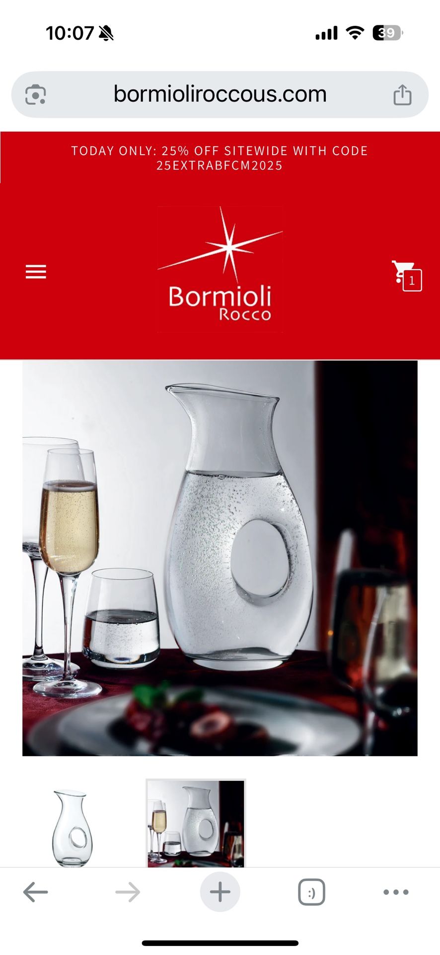 Bormioli Rocco - Carafe