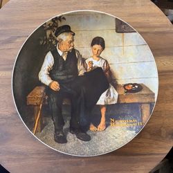 Norman Rockwell Knowles Limited Edition Plate Set 5