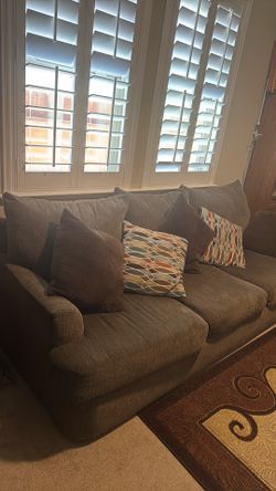 Sofa set with cushion