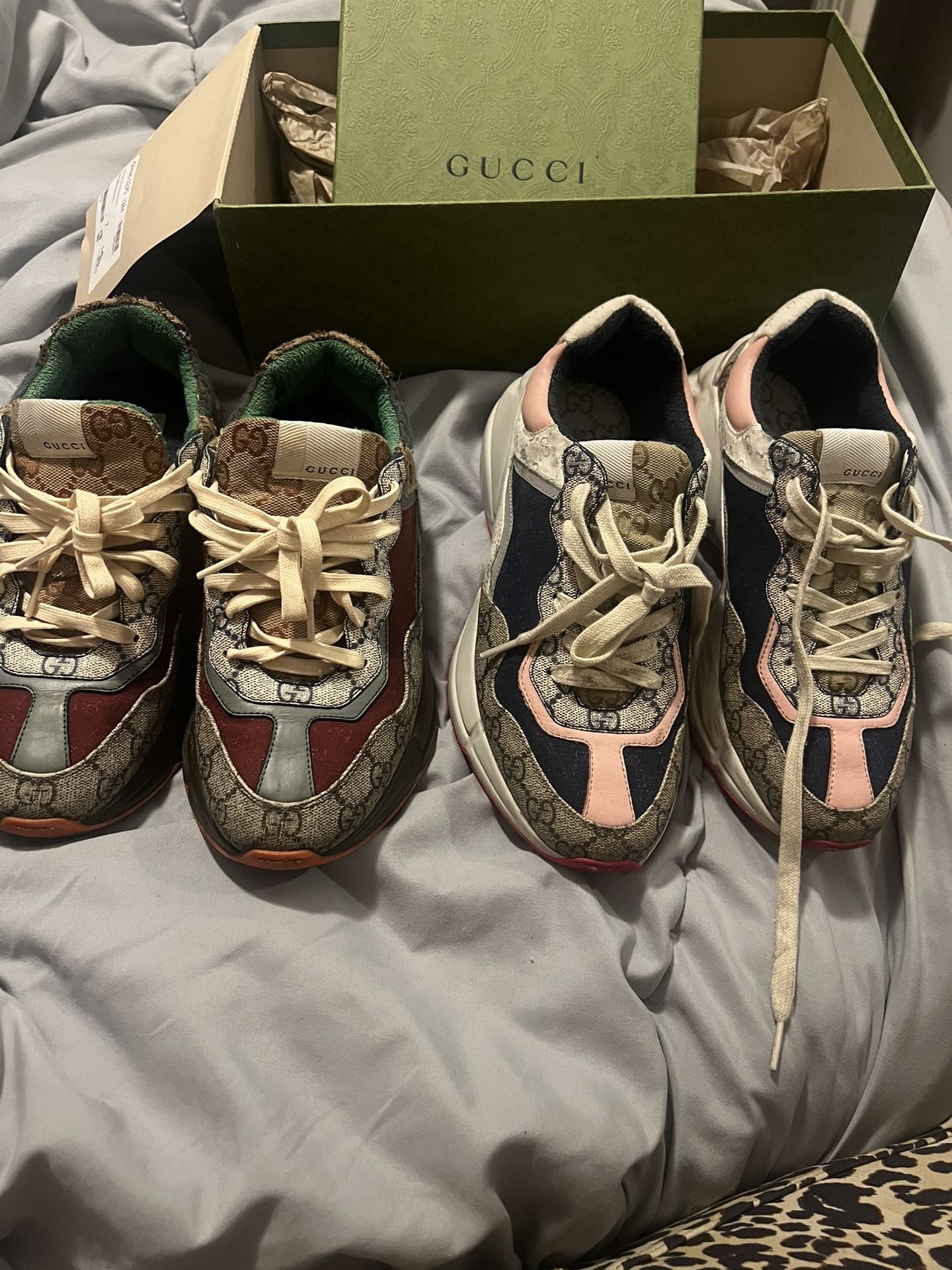 Gucci Shose Size Women 9 Men Size 7.5 Both 2x $380