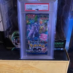 Pokémon Go Japanese Booster Pack PSA 10