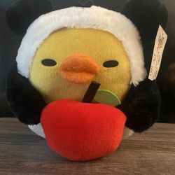 Rilakkuma San-x Kiiroitori Chick Panda Apple Plushie Brand New