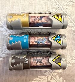 Power Rangers Dino Charge Lot 3 Chargers #6 Ptera #7 Ankylo #8 Pachy Zord Bandai
