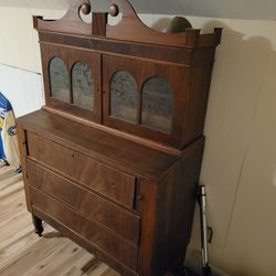 Early Mahogany Secretary 