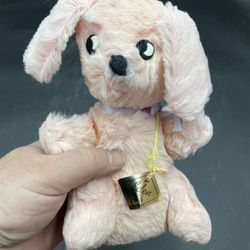 Vintage Eden Toy 9” Plush Dog Stuffed Animal The Higbee Co. w/ Original Tags!