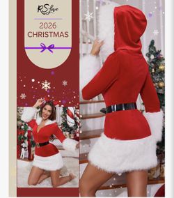 Santa's Helper Halloween Costume Dress